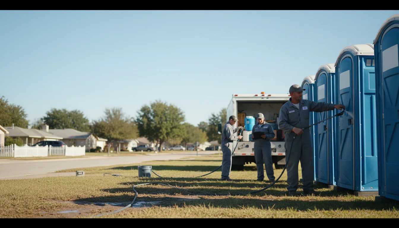 Long-Term Portable Toilet Rental in Port Isabel, TX near me